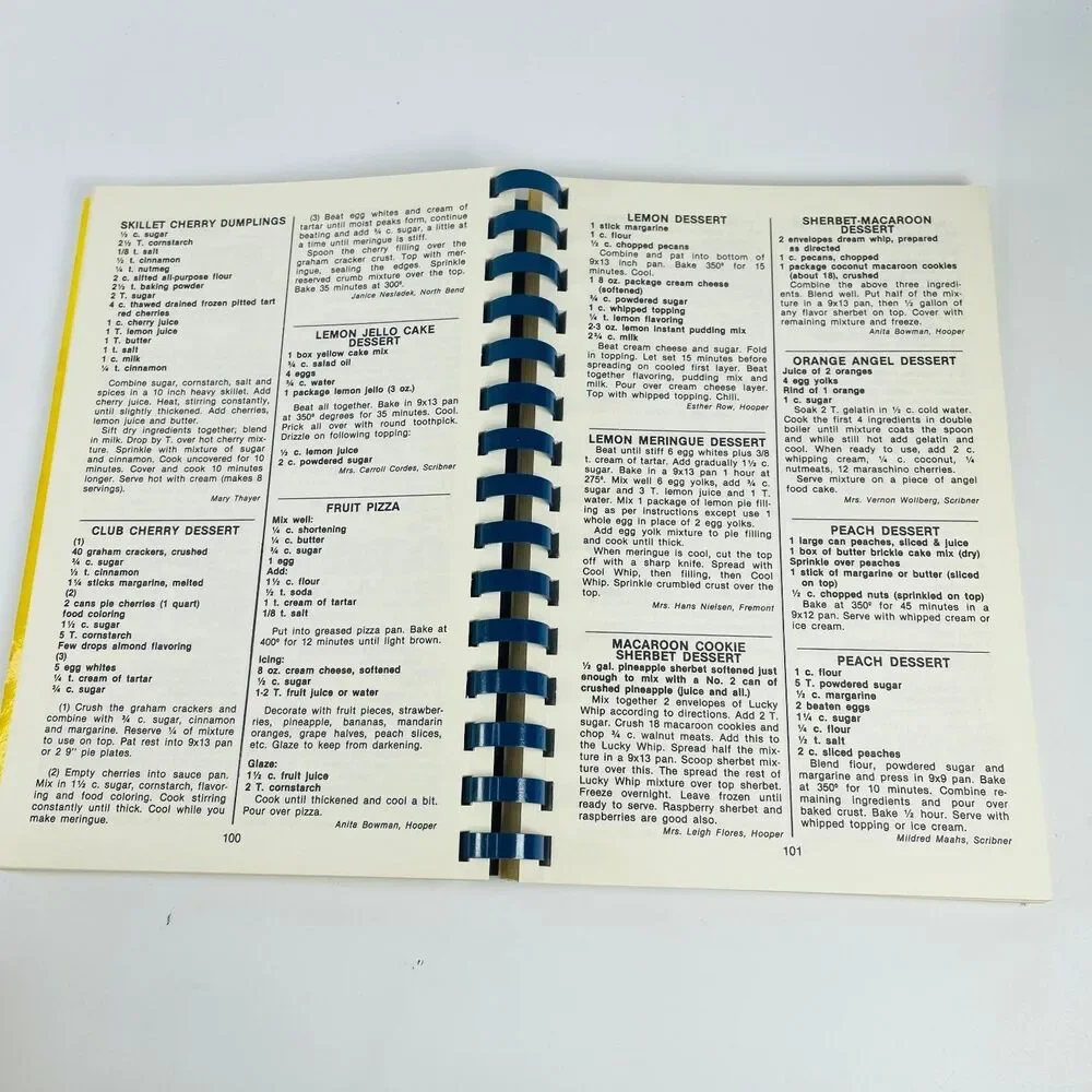 Favorite Recipes Dodge County NE Extension Clubs 1984 Spiral Cookbook Nebraska